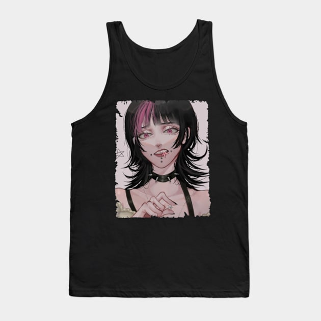 KIRARA HOSHI MERCH VTG Tank Top by Kiecx Art